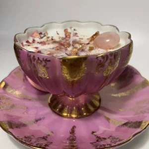Vintage Teacup Candle